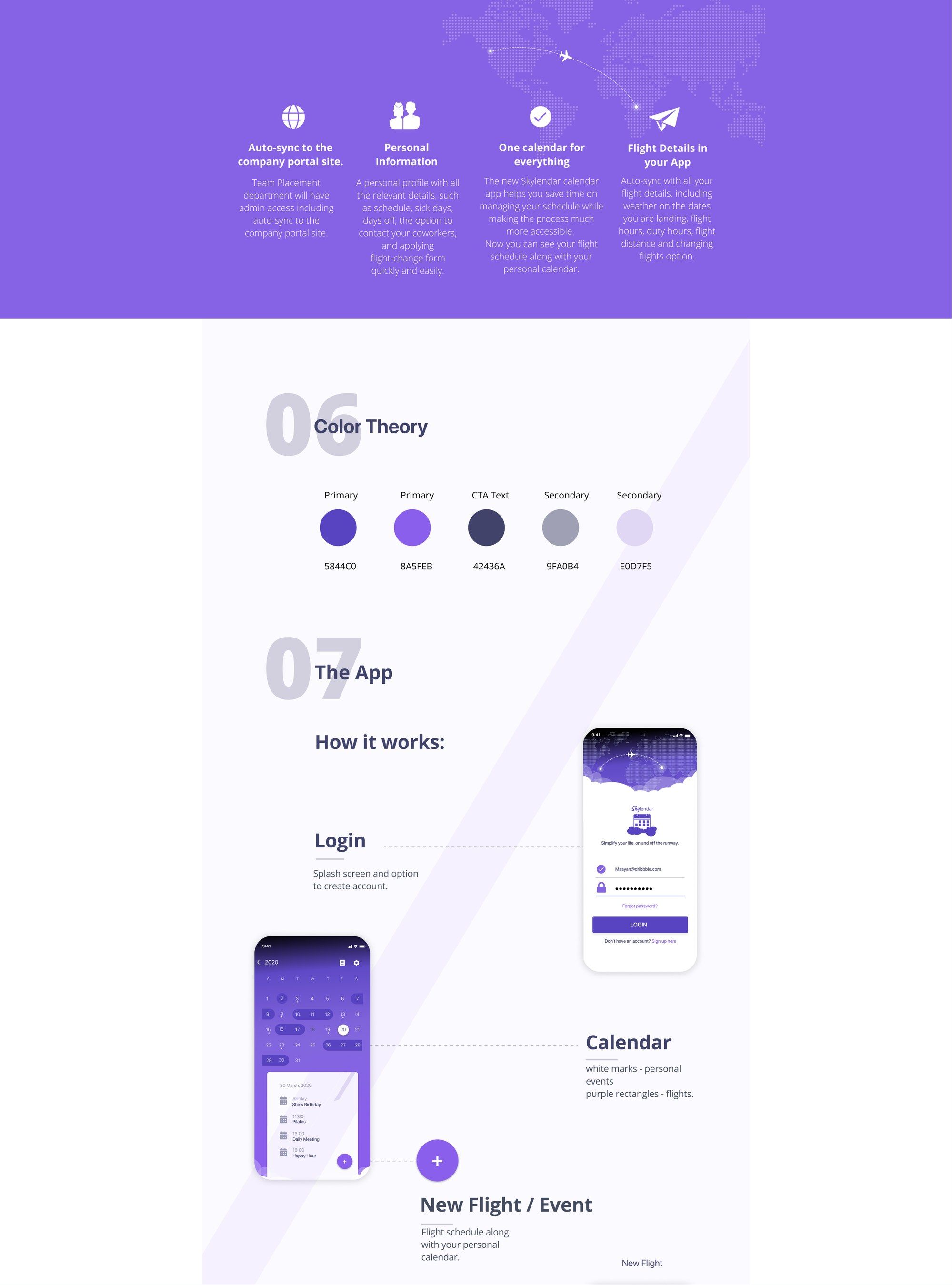 Skylendar design board 3