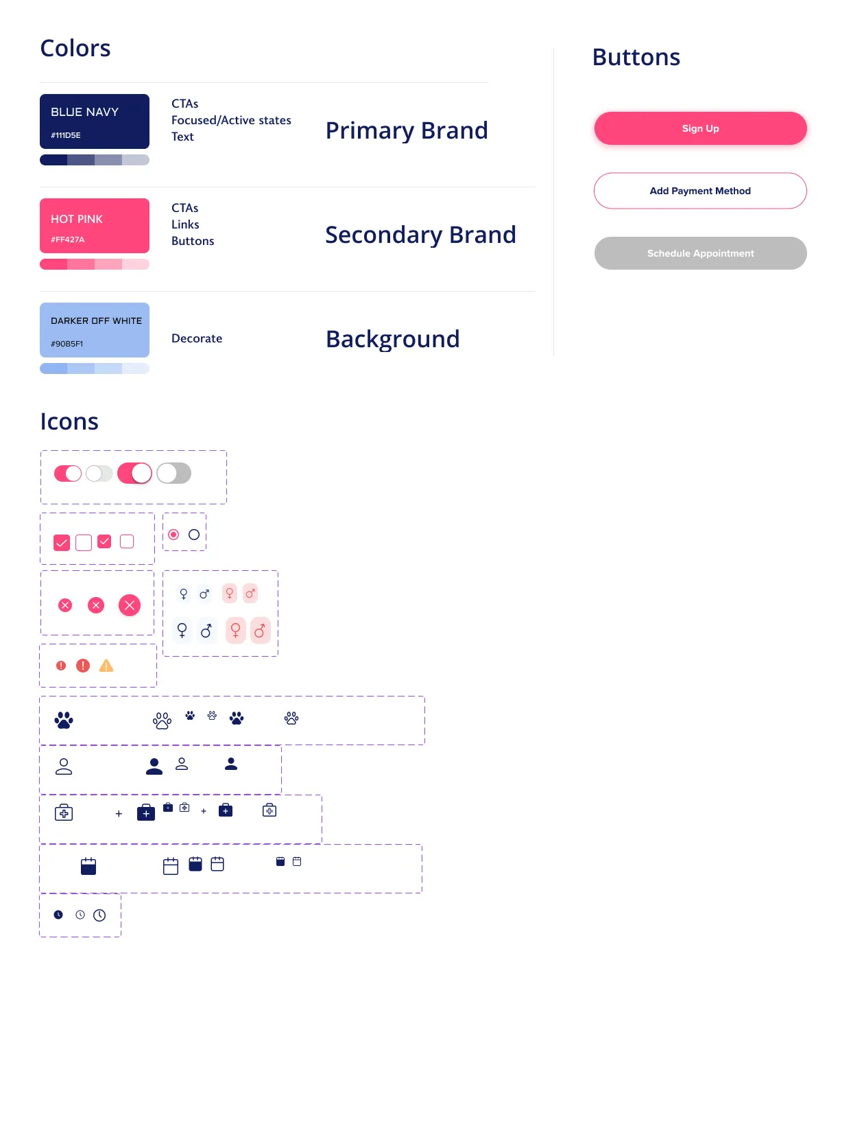 Part of the project design System